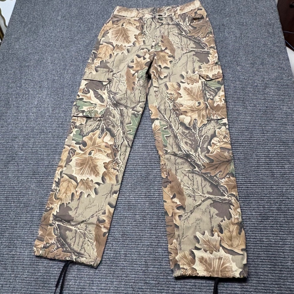 Liberty Advantage Timber Camo Cargo Pants Mens Medium Regular 32x31 Made in USA‎